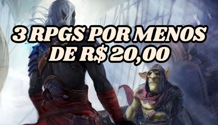 Não perca: 3 RPGs incríveis por menos de R$ 20,00 na PS Store! Garanta já aventuras épicas e aproveite essa oferta imperdível.