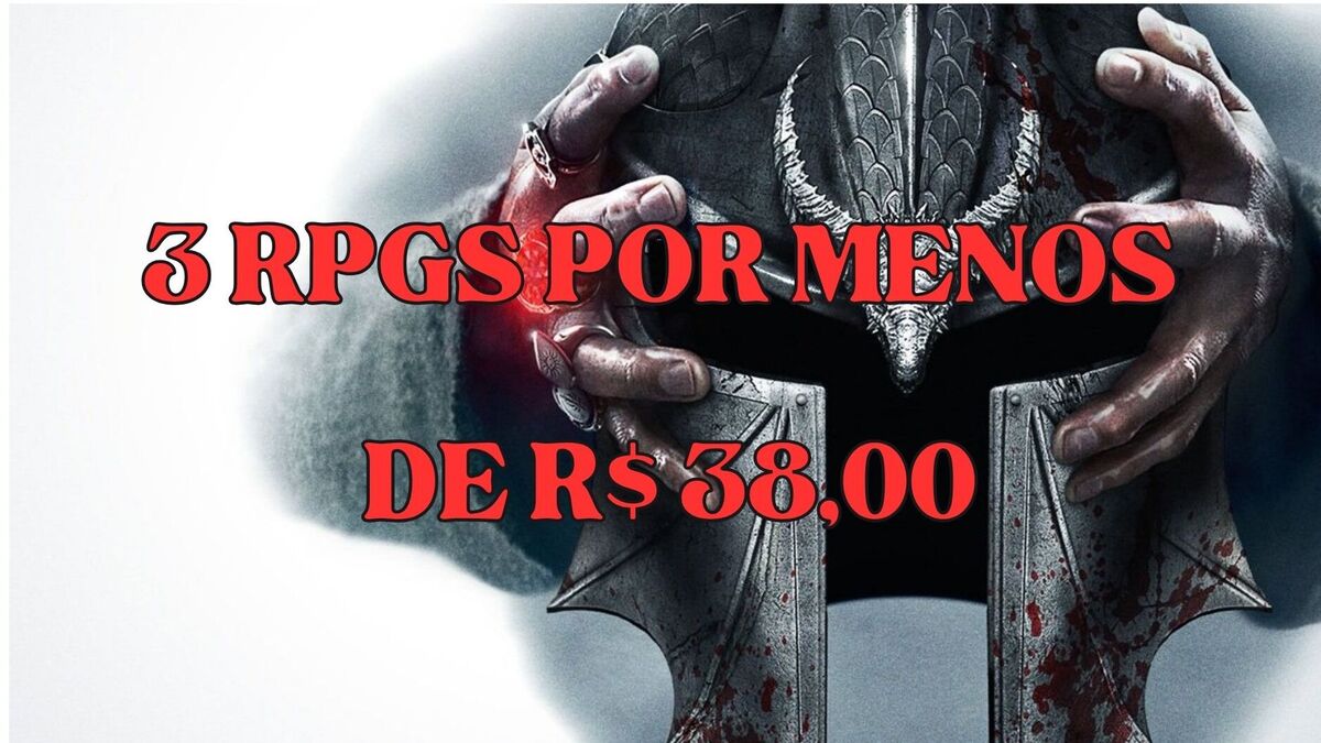 Descubra 3 jogos de RPG imperdíveis para PS4 e PS5, todos por menos de R$ 38,00! Acesse agora e expanda sua aventura sem gastar muito!