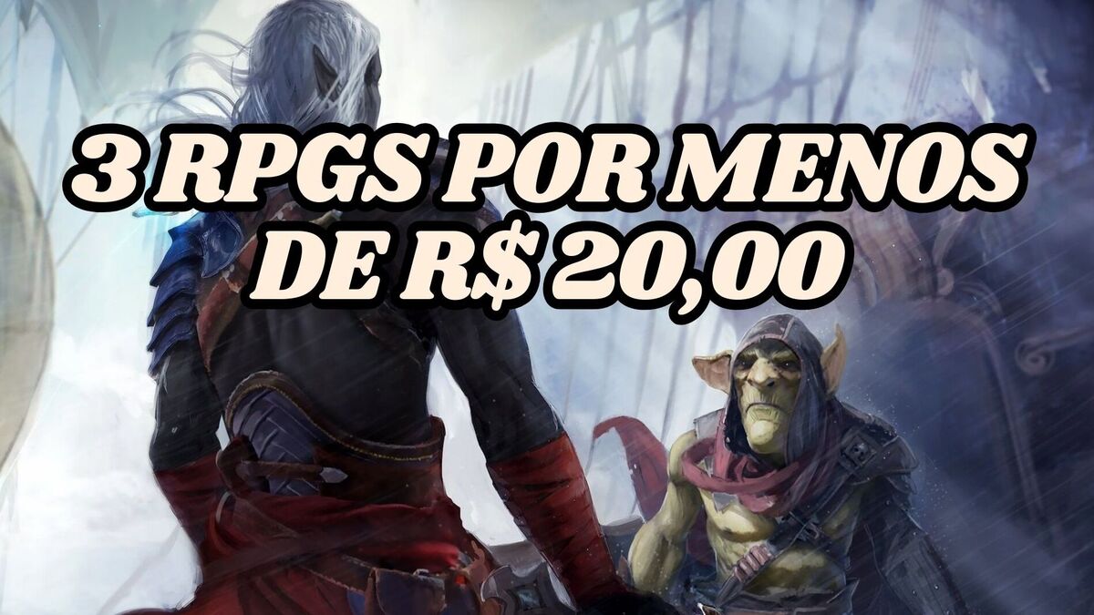 Não perca: 3 RPGs incríveis por menos de R$ 20,00 na PS Store! Garanta já aventuras épicas e aproveite essa oferta imperdível.