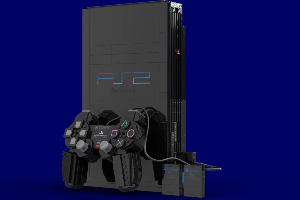 LEGO do PS2 pode virar realidade! Imagine montar seu console favorito com mais de 2.000 peças. Descubra todos os detalhes!