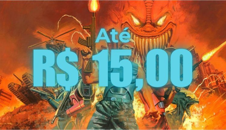 Jogos por até R$ 15,00 na PS Store