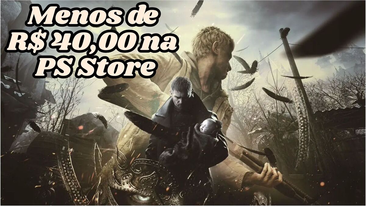 Jogos por menos de R$ 40,00 na PS Store