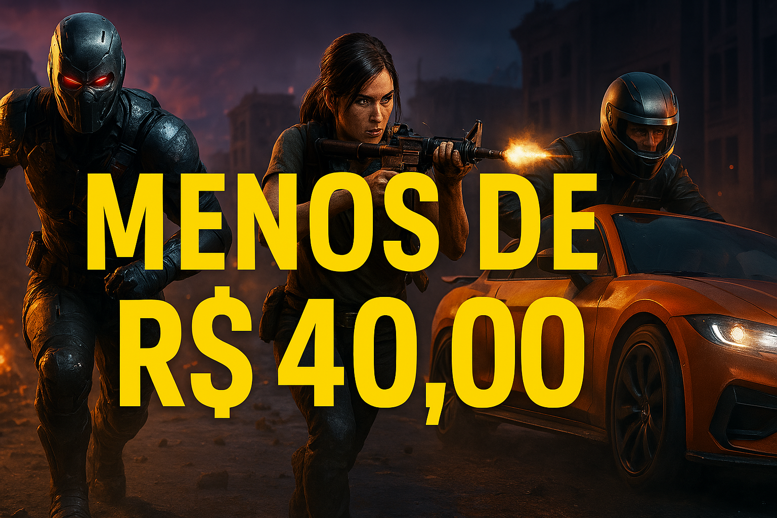 Jogos de PlayStation por menos de R$ 40 na Promoção de Páscoa