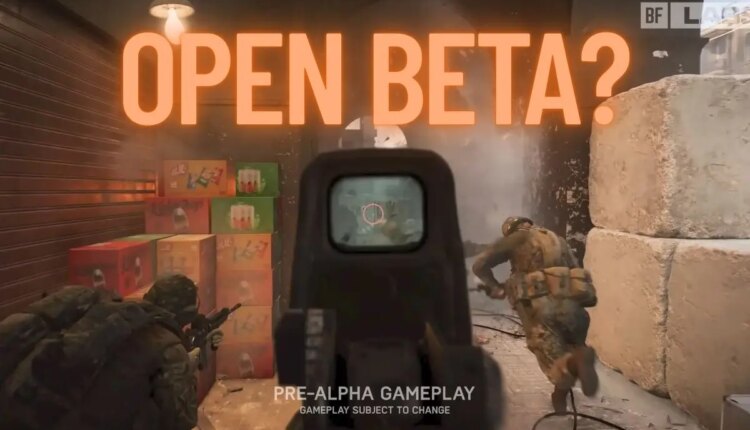 Beta aberto para Battlefield 6 pode estar mais próximo do que se esperava