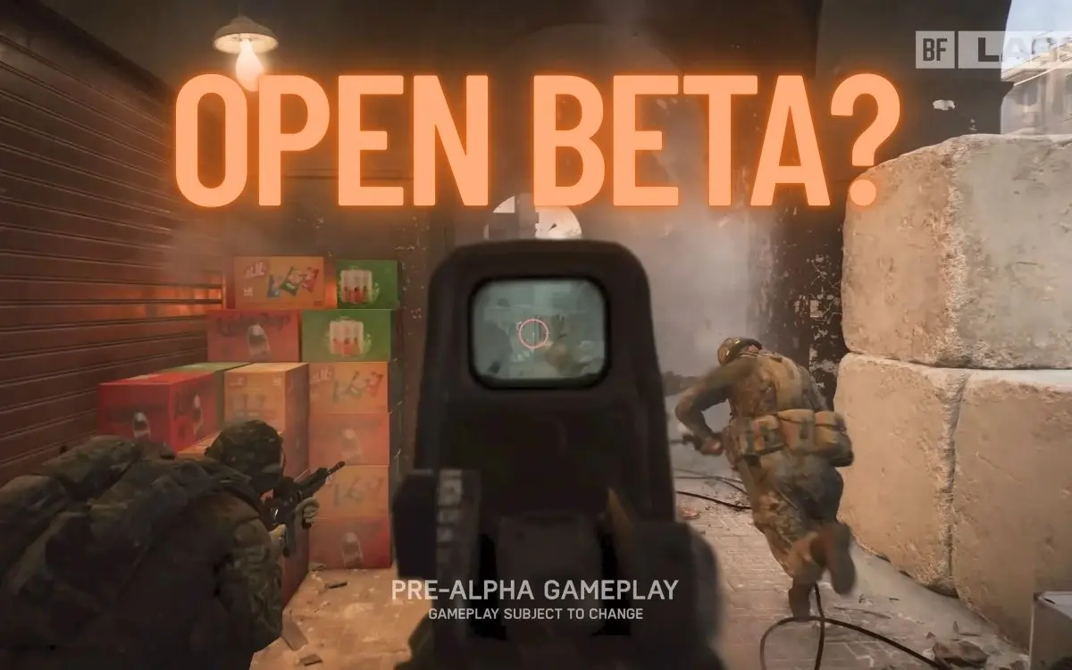 Beta aberto de Battlefield 6 pode ser liberado em breve