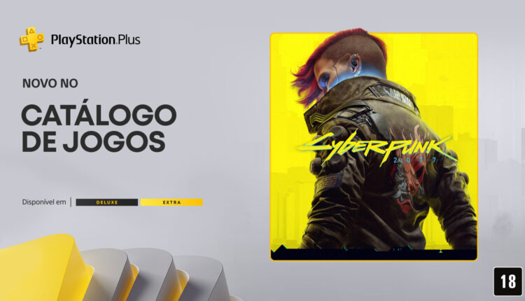 Cyberpunk 2077 já está disponível no catálogo do PS Plus para PS4 e PS5
