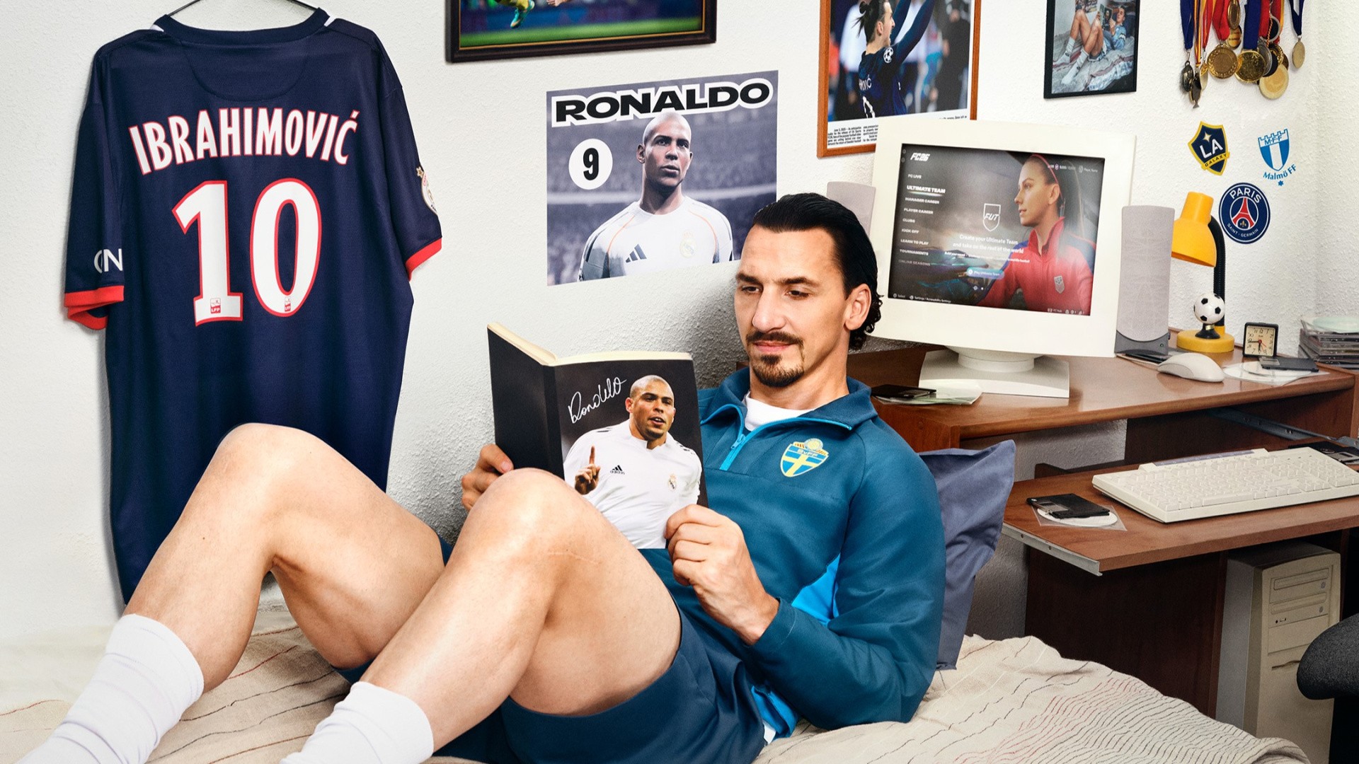 EA Sports FC 26 homenageia icônica sessão de fotos de Zlatan