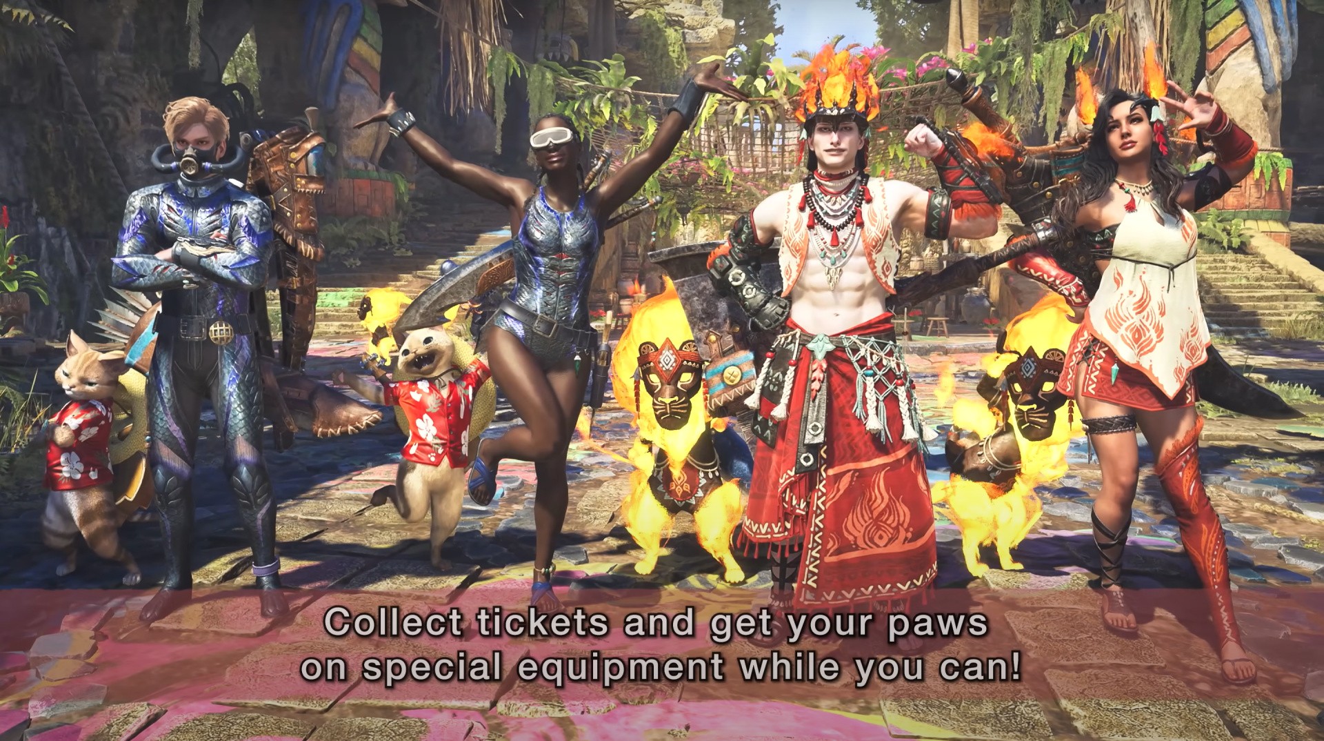 Festival de verão de Monster Hunter Wilds apresenta novas novidades