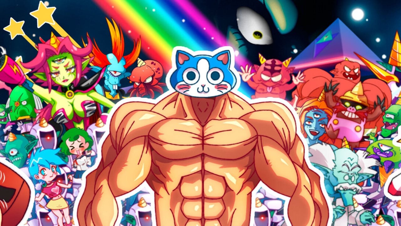 Lançamento físico de Super Muscle Cat para PS5 é uma obra-prima