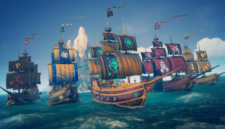 Sea of Thieves terá servidores privados com múltiplos navios