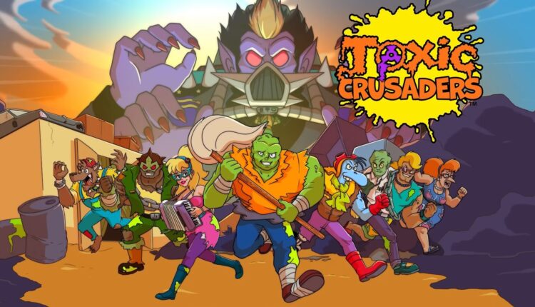 Hype Inducing 90s Brawler Toxic Crusaders Drops 4th December on PS5, PS4