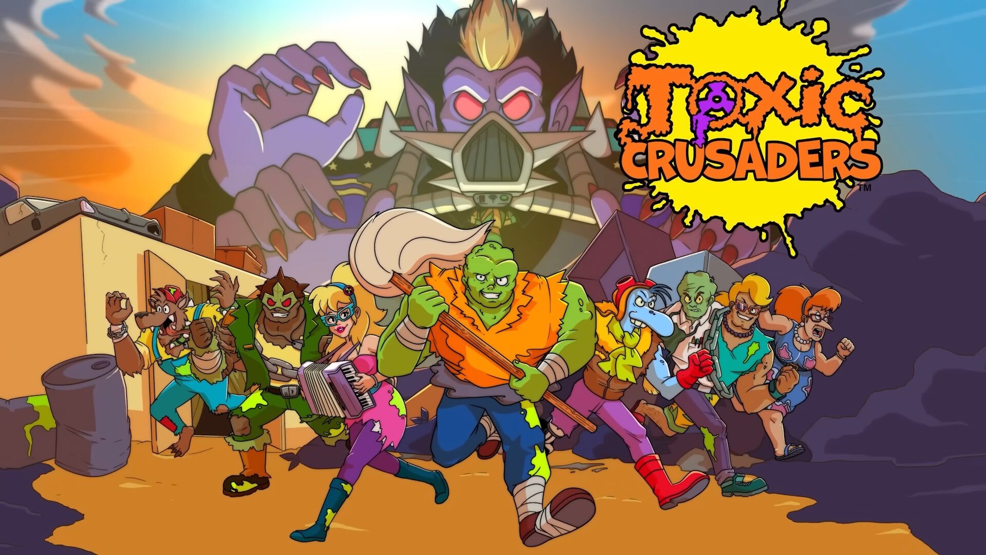 Toxic Crusaders, jogo clássico dos anos 90, chega em 4 de dezembro