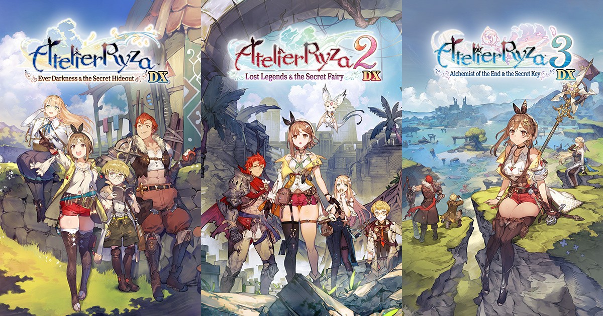 Trilogia Atelier Ryza retorna em grande pack para PS5 e PS4