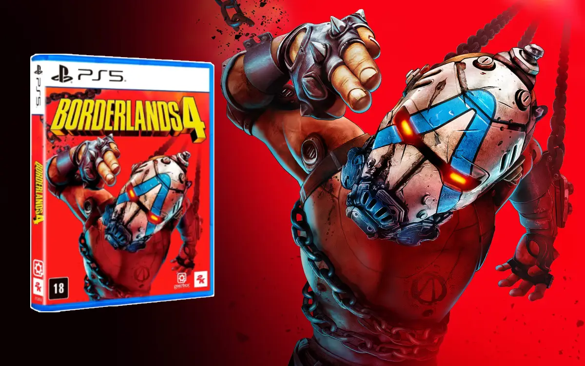 Borderlands 4 para PlayStation 5 disponível por R$ 341,10