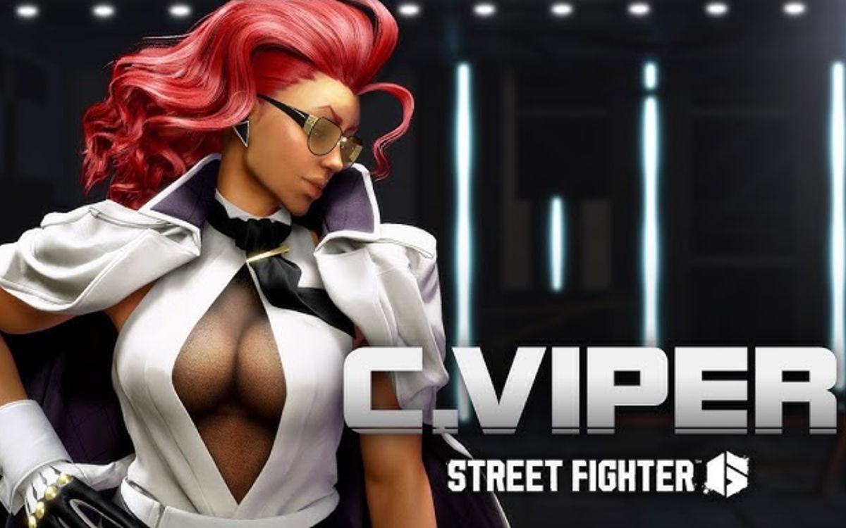 C. Viper retorna como personagem jogável em Street Fighter 6