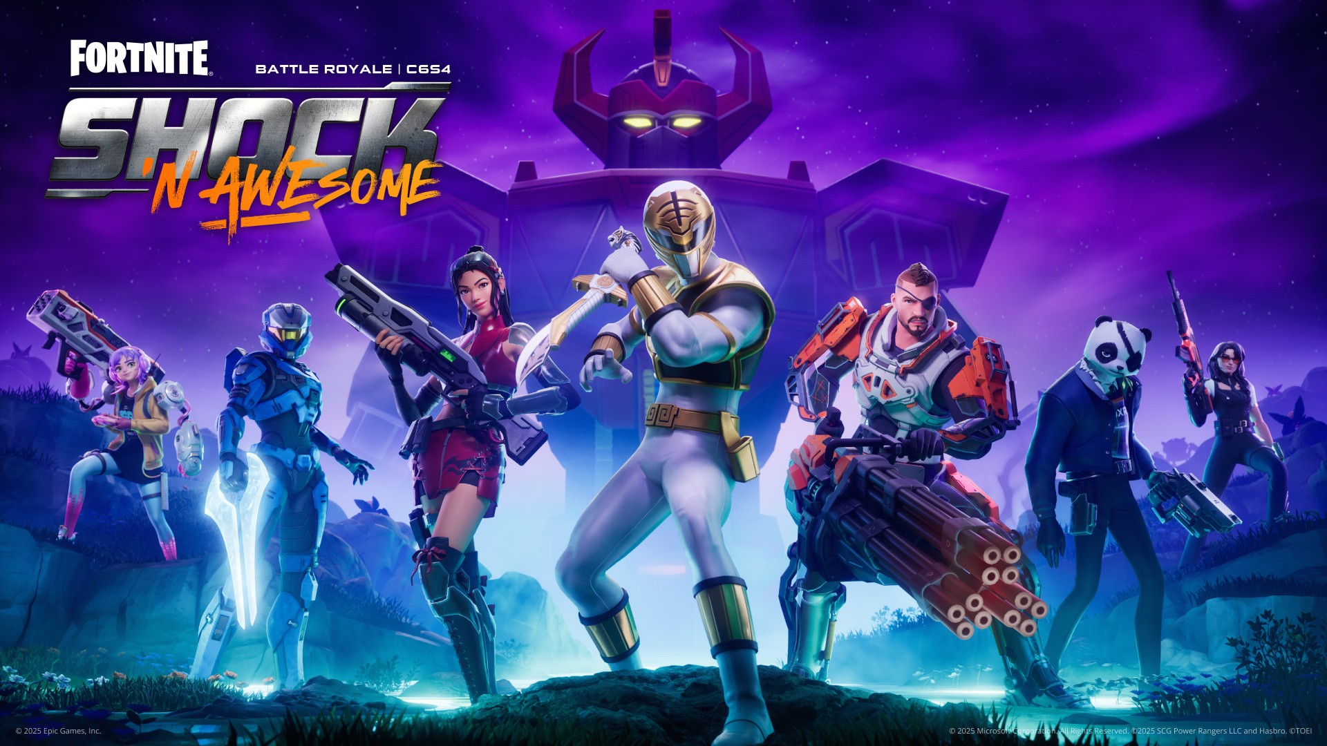 Halo e Power Rangers marcam Helldivers 2 na nova temporada do Fortnite no PS5 e PS4