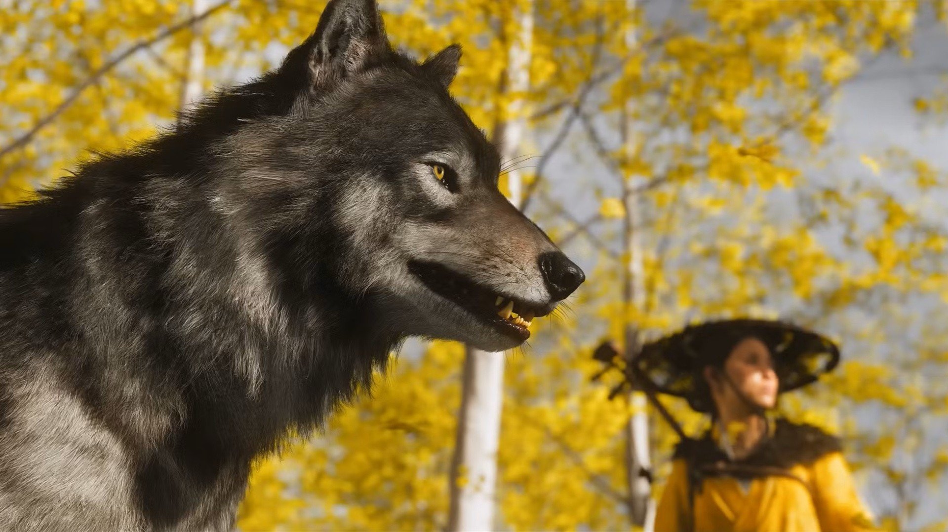 O mistério do companheiro lobo de Ghost of Yotei se aprofunda