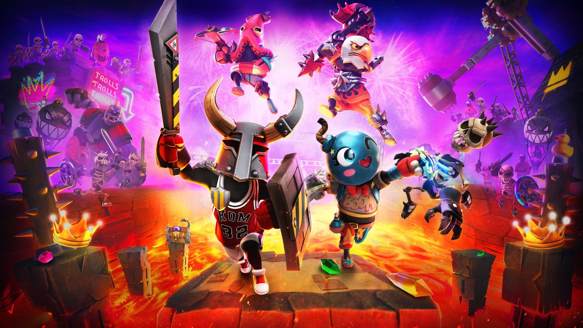 Plataforma cooperativa King of Meat chega ao PS5 em outubro