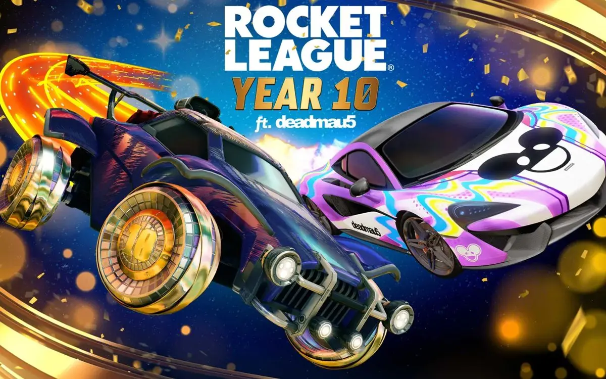 Rocket League celebra 10 anos com evento ao lado de deadmau5