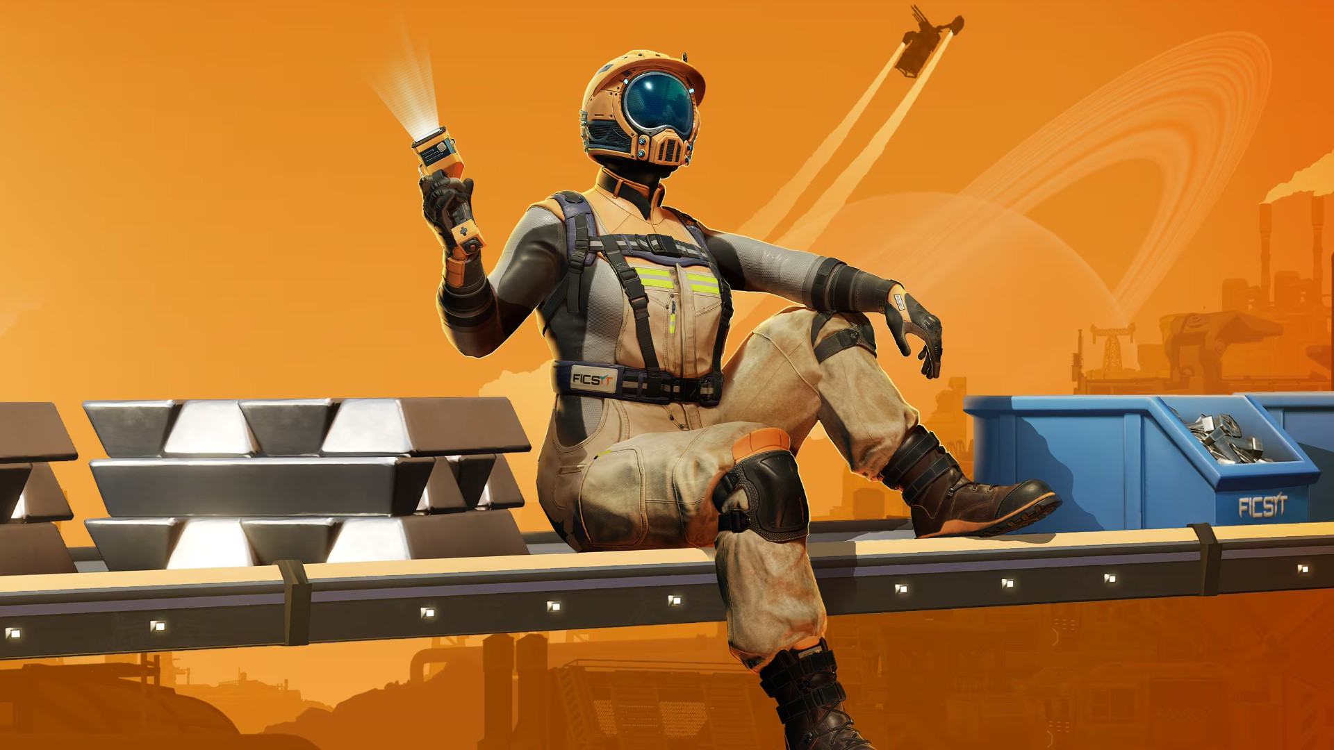 Satisfactory, o popular jogo de construção de fábricas, chega ao PS5