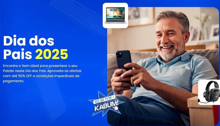 melhores ofertas para o Dia dos Pais