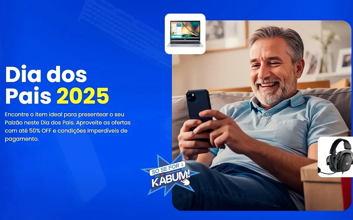 ofertas imperdíveis para o Dia dos Pais