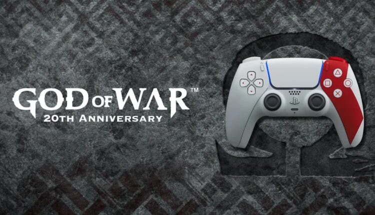 DualSense edição limitada celebra 20 anos de God of War com visual inspirado em Kratos