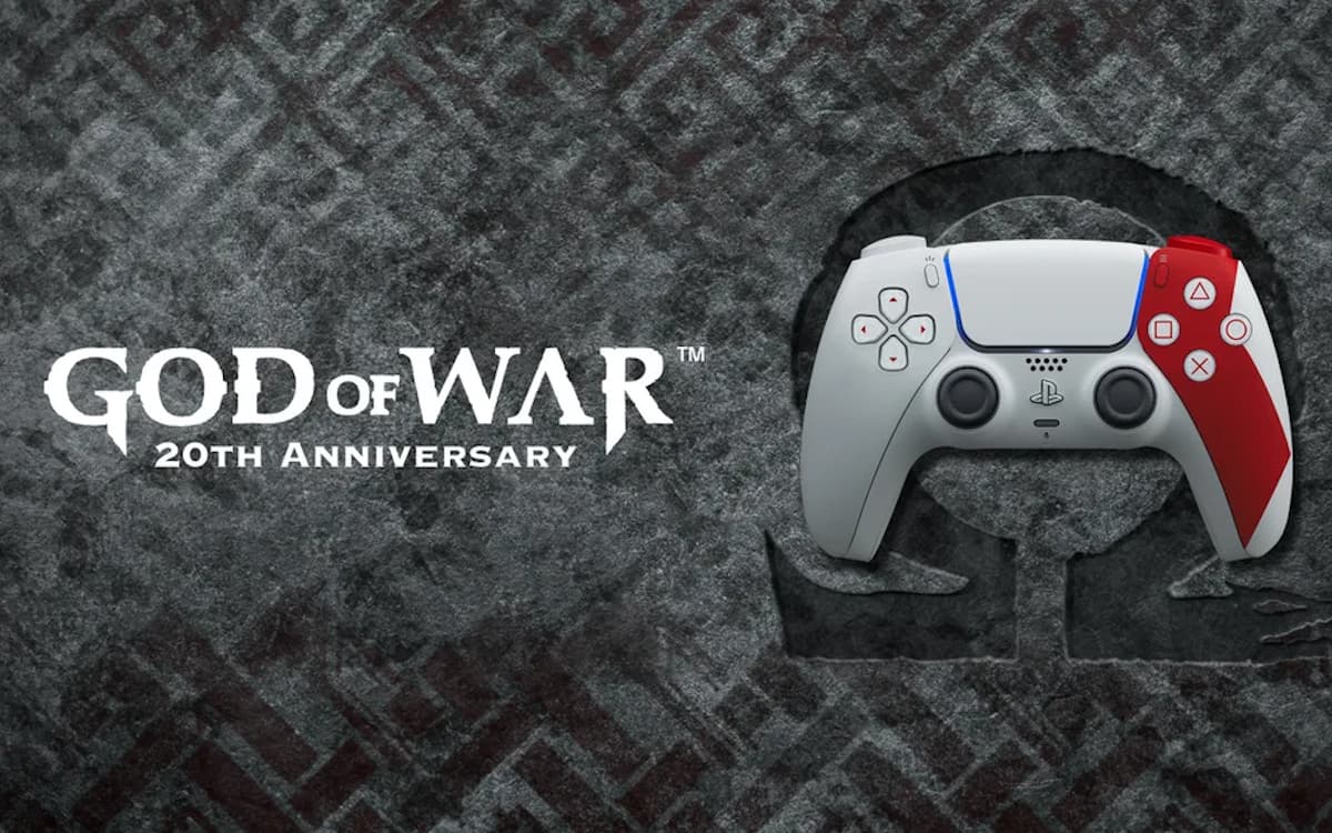 DualSense edição limitada homenageia 20 anos de God of War