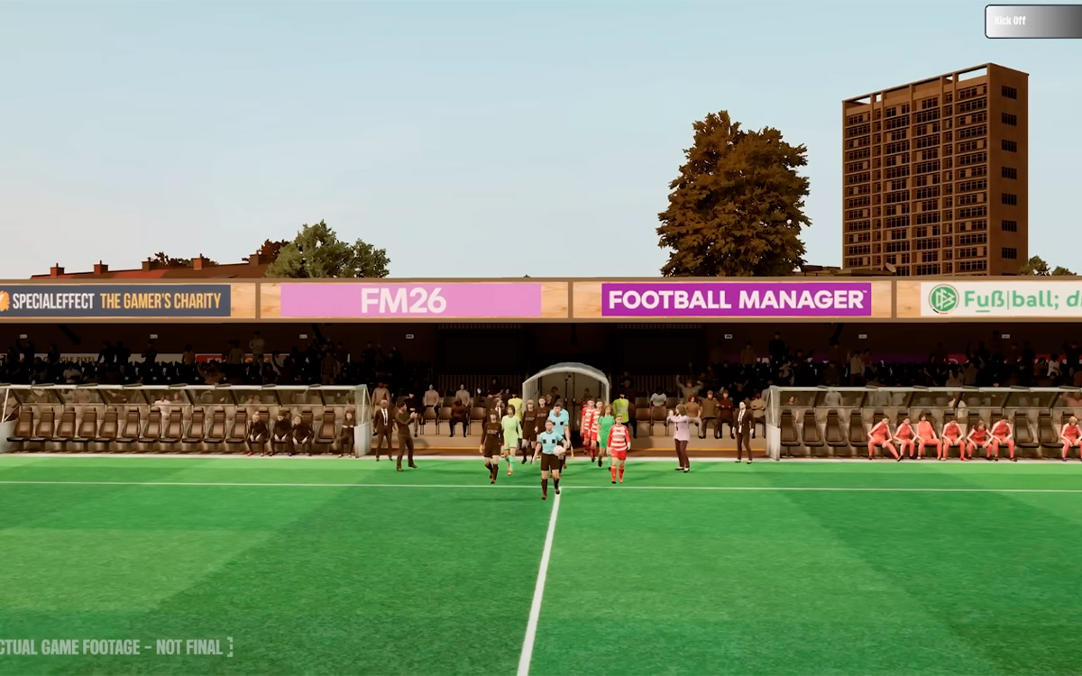 Football Manager 26 traz futebol feminino pela primeira vez