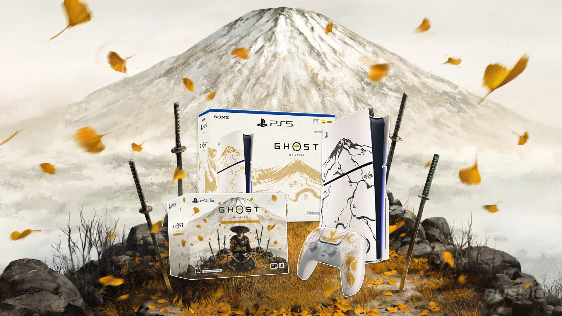 Ghost of Yotei para PS5: consoles e acessórios em pré-venda