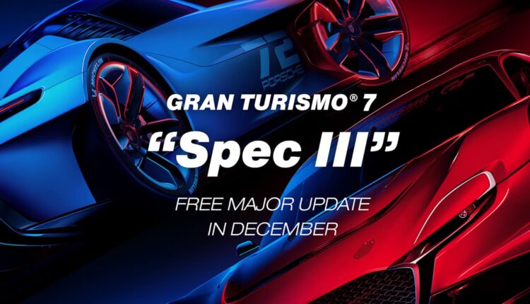 Gran Turismo 7 receberá atualização Spec III em dezembro com novos carros e pistas