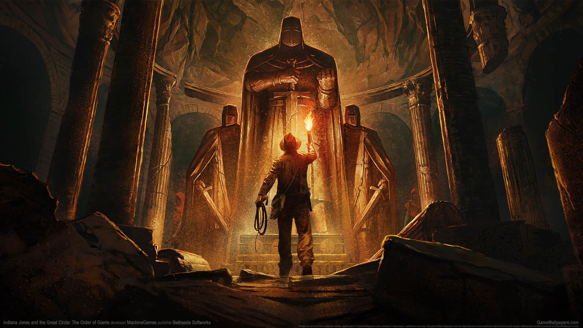 Indiana Jones revela a Ordem dos Gigantes no novo DLC de PS5