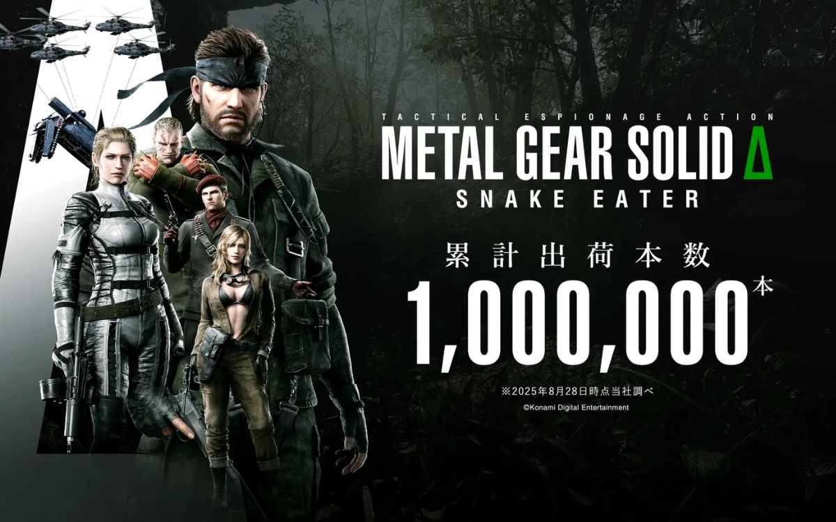 Metal Gear Solid Delta: Snake Eater vende um milhão no lançamento