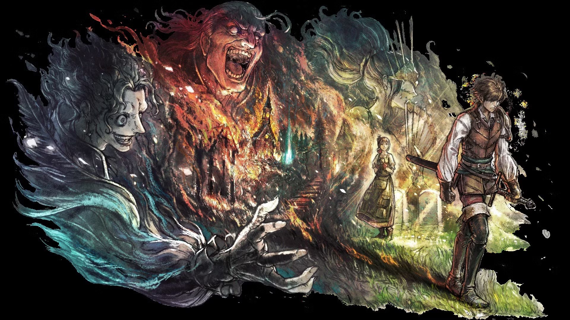 Octopath Traveler 0 oferece 100 horas de ação em JRPG