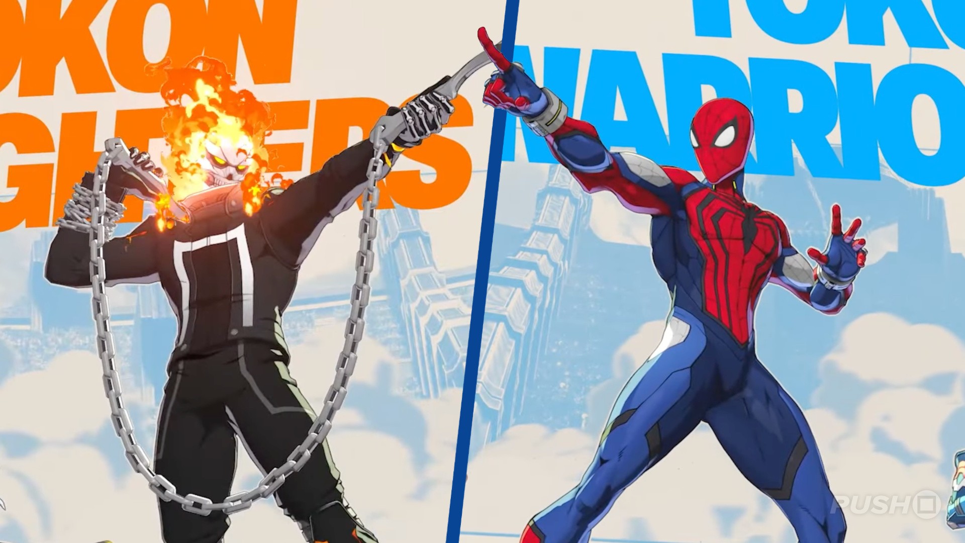 Primeiras imagens do gameplay de Spider-Man e Ghost Rider em Marvel Tokon