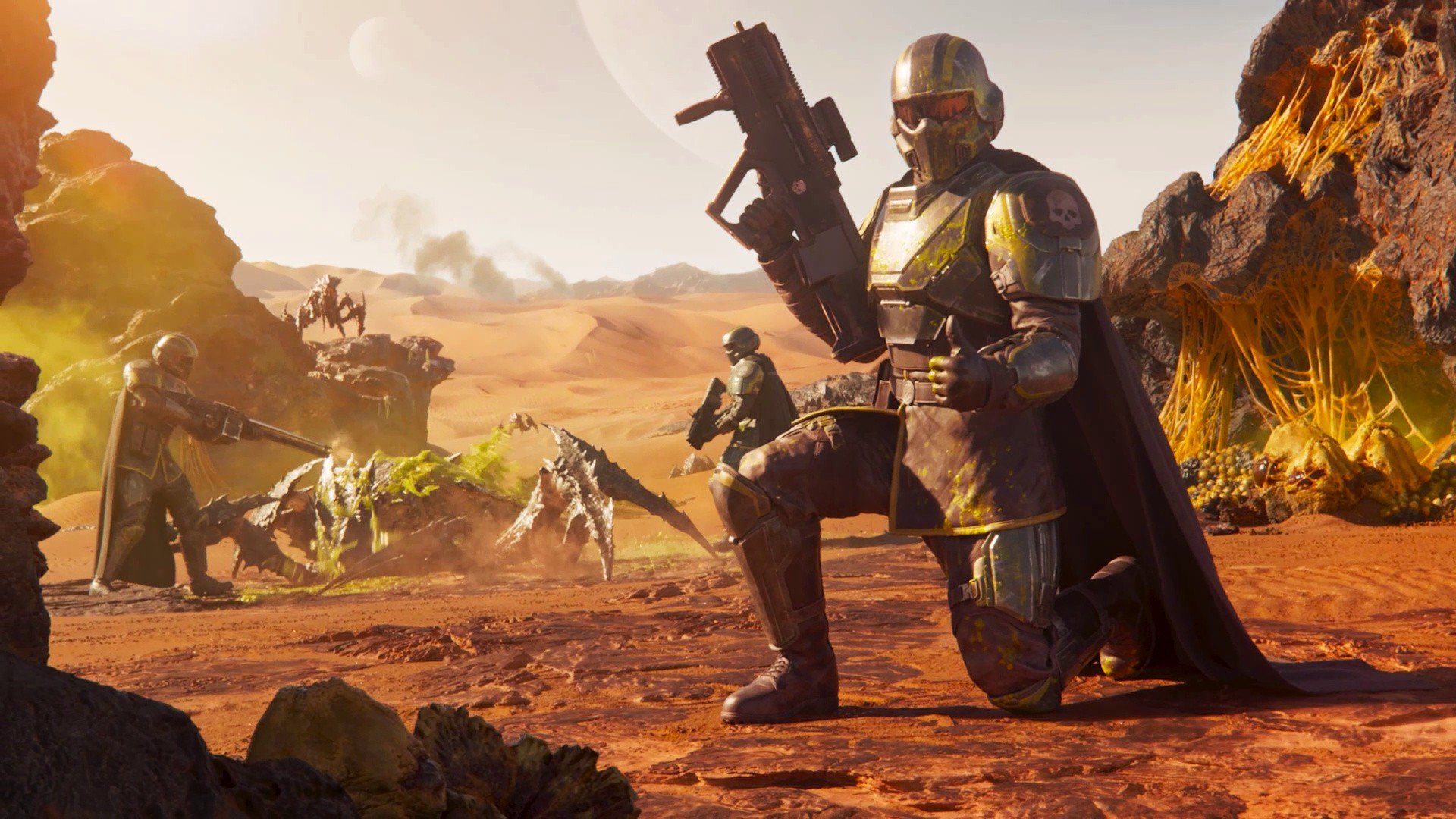 a maioria dos jogadores não posta no reddit, alerta chefe de helldivers 2