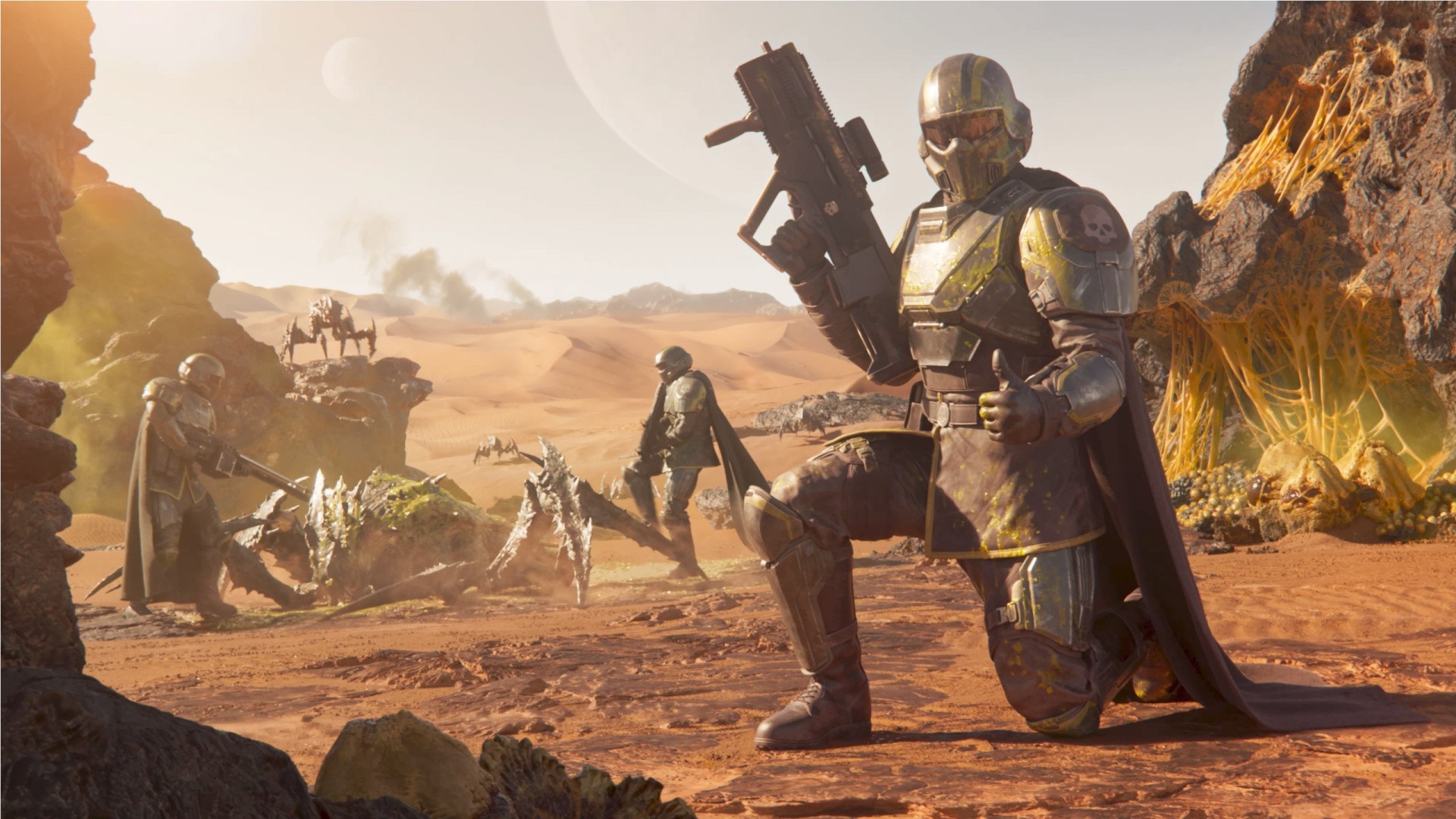 não espere por um helldivers 3: arrowhead aposta em helldivers 2