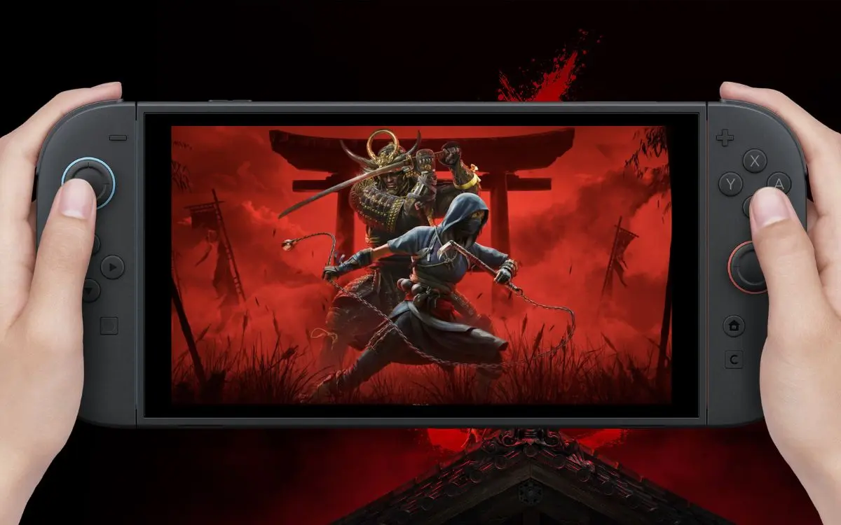 Assassin's Creed Shadows chega ao Switch 2 em dezembro e revela novo roadmap