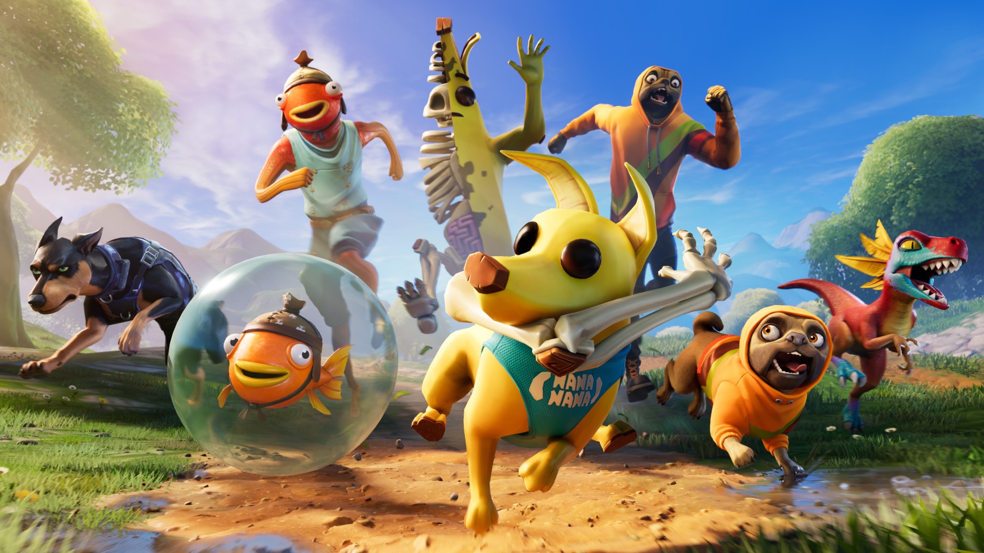 Fortnite apresenta Sidekicks, amigos virtuais no jogo para PS5 e PS4