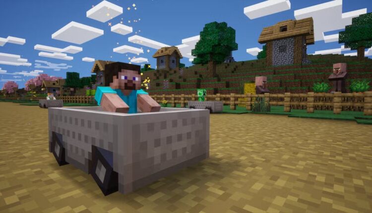 Minecraft Builds a Road to Sonic Racing: CrossWorlds on PS5, PS4 This Week