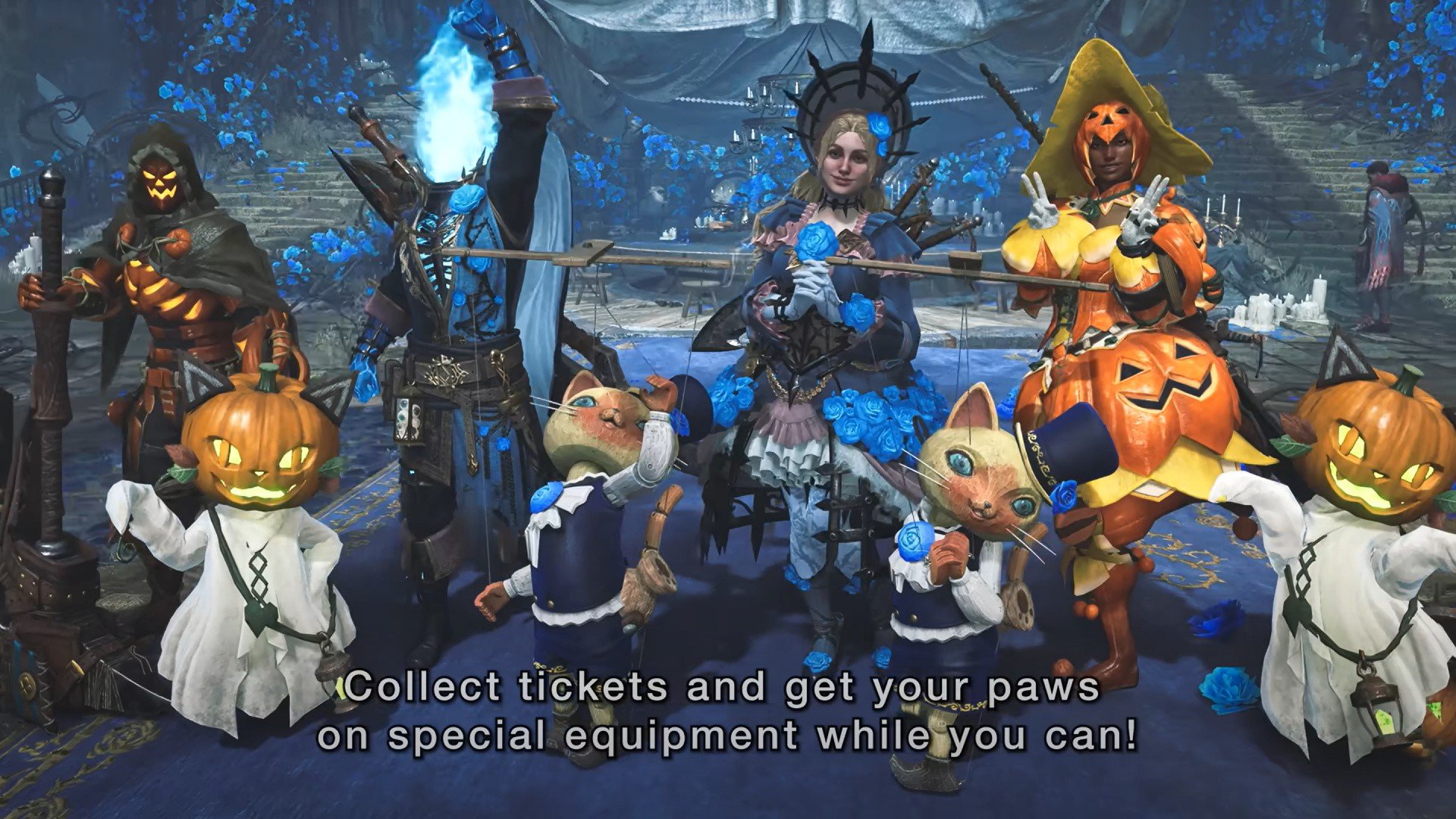 Monster Hunter Wilds aposta em fantasias e missões para o Halloween