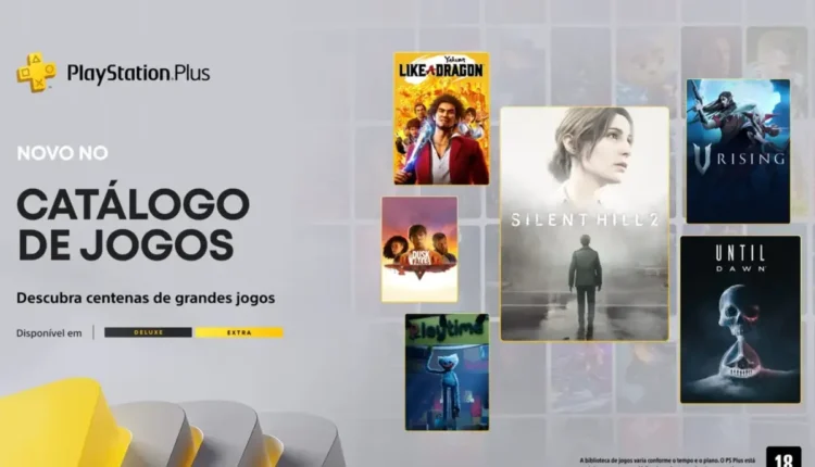 PS Plus Extra e Deluxe de outubro traz Silent Hill 2 e mais jogos
