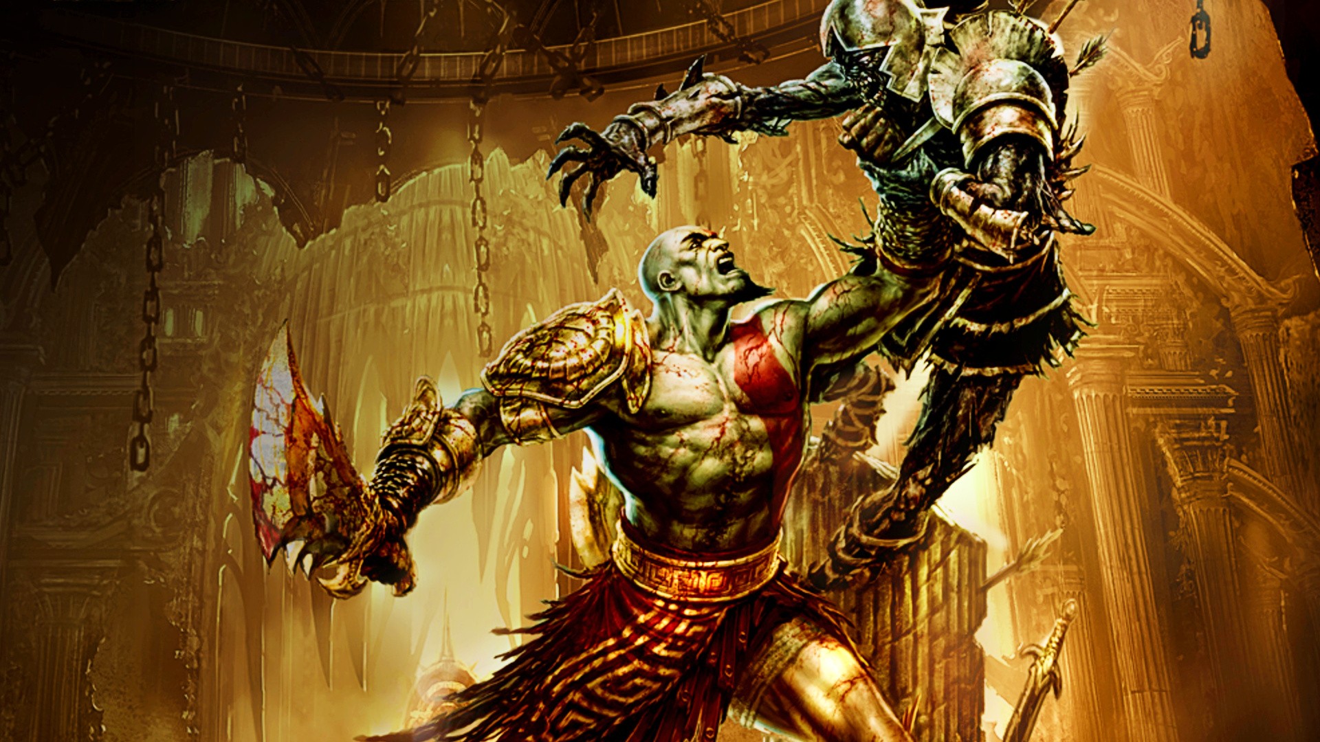 Vazamento de imagens revela jogo cancelado de God of War para PS5