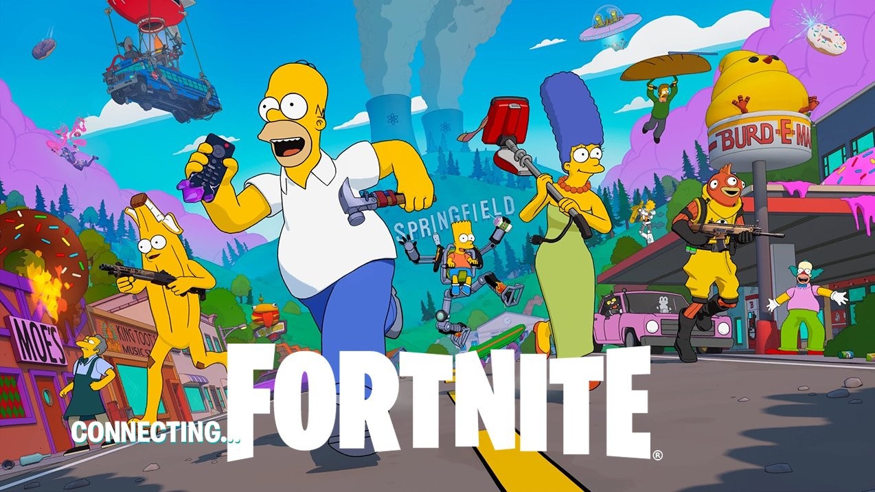 Vazamentos sobre a nova temporada de The Simpsons em Fortnite