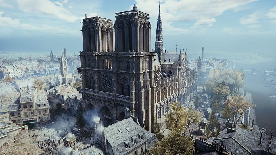 Notre Dame em Assassin's Creed Unity