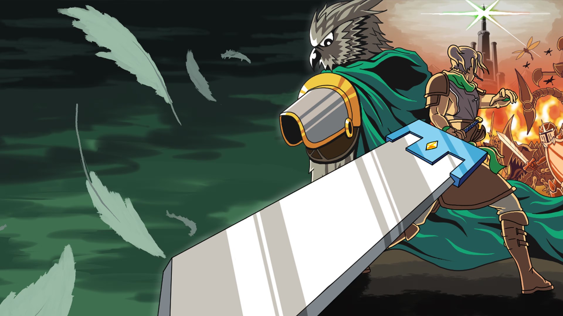 A blade oversized é a solução para seus problemas em Gigasword