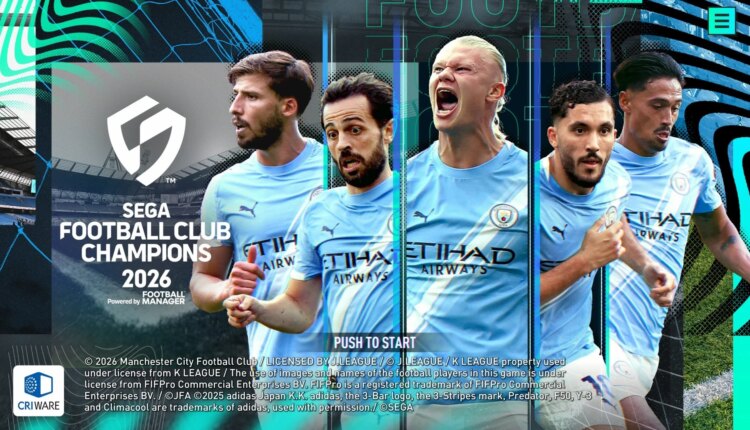 Scratch Your Soccer Management Itch with SEGA Football Club Champions 2026 on PS5, PS4