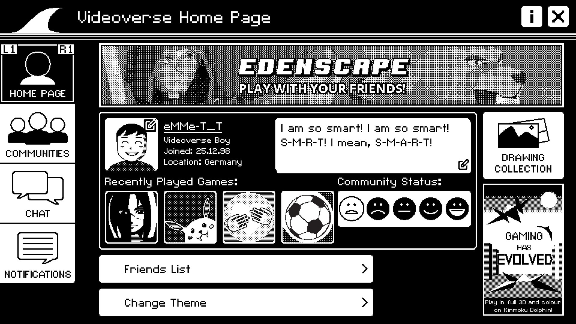 Se você usou MySpace e AIM, conheça o VIDEOVERSE no PS5 e PS4