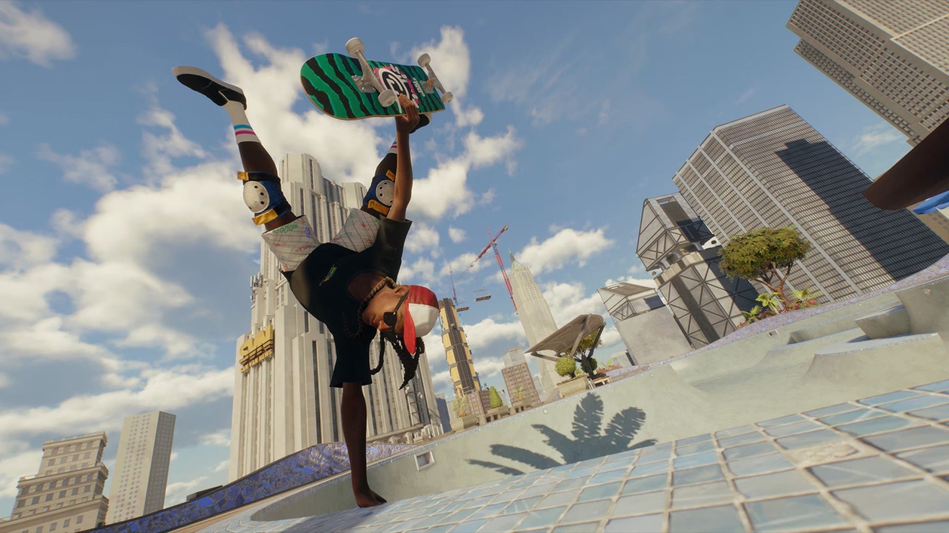 Skate melhora replays, traz novas manobras e chat em festa na temporada 2