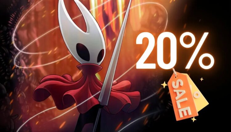 Hollow Knight: Silksong está com desconto de 20% em todas as plataformas, menos no Xbox
